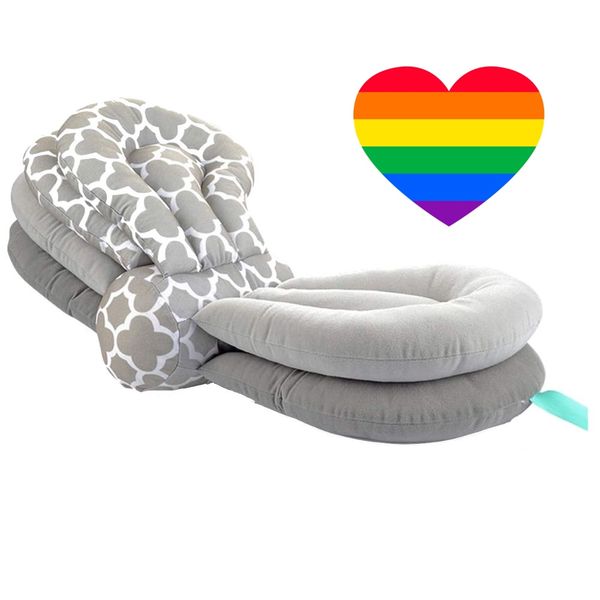 Home Baby Layered Head Protection Support Pillow -54cm &amp; Heartsticker