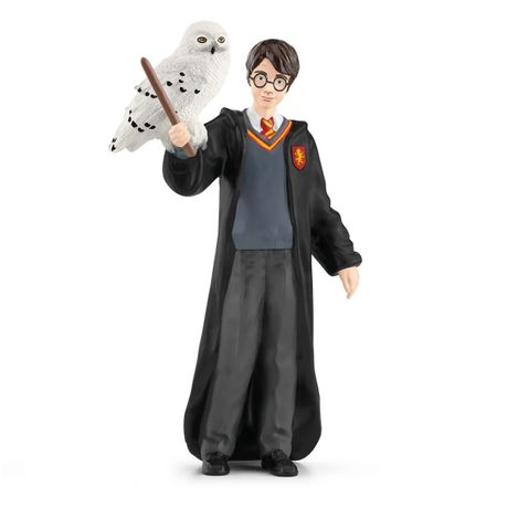 Schleich Harry Potter Wizarding World - Harry Potter & Hedwig (10cm Tall) Image