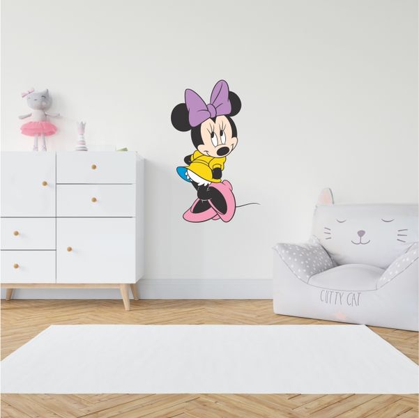 Disney Minnie Mouse Wearing Yellow Dress