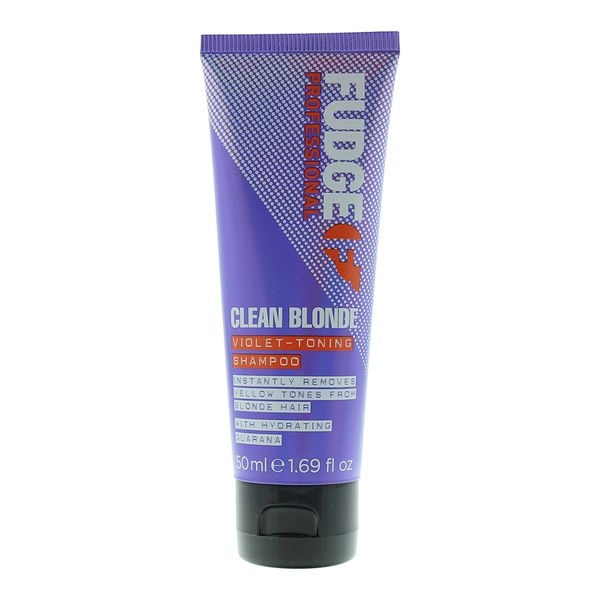 Fudge Clean Blonde Violet-Toning Shampoo 50ml (Parallel Import)