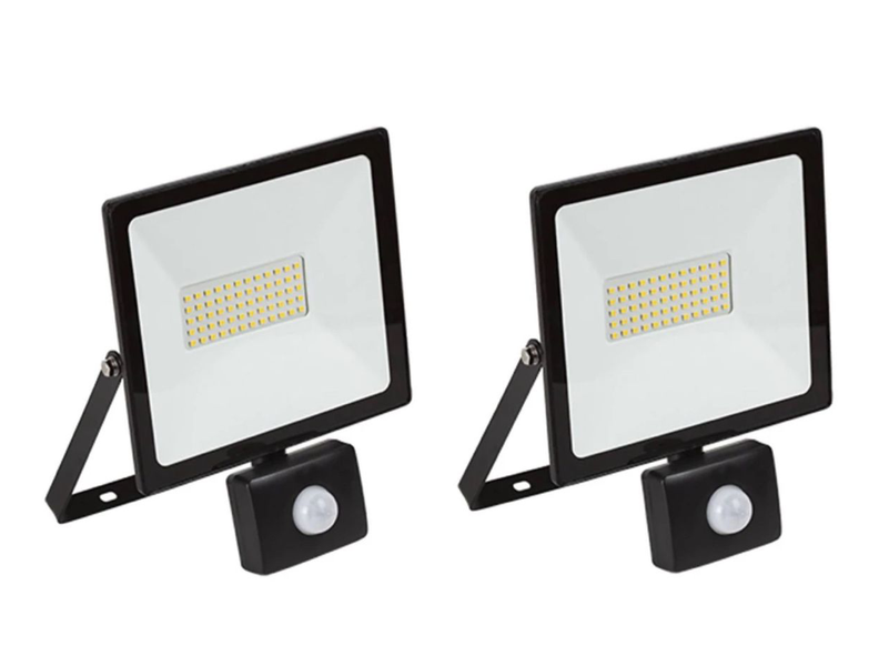 2 Pack - 30w HT LED Motion Sensor Floodlight