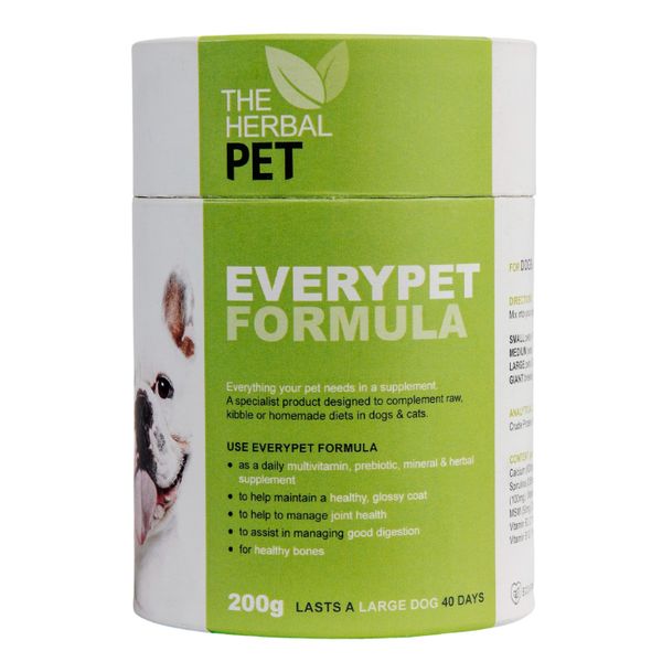 Everypet Formula 200g - a vitamin, mineral, prebiotic supplement for pets