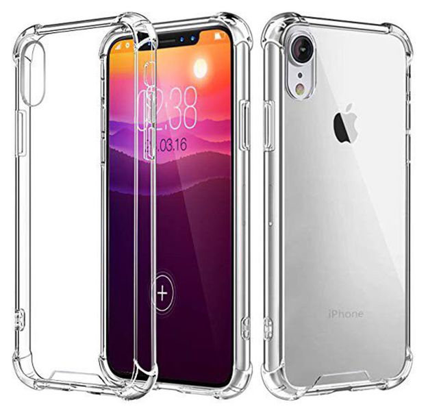 Clear Back Cover for iPhone XR and X