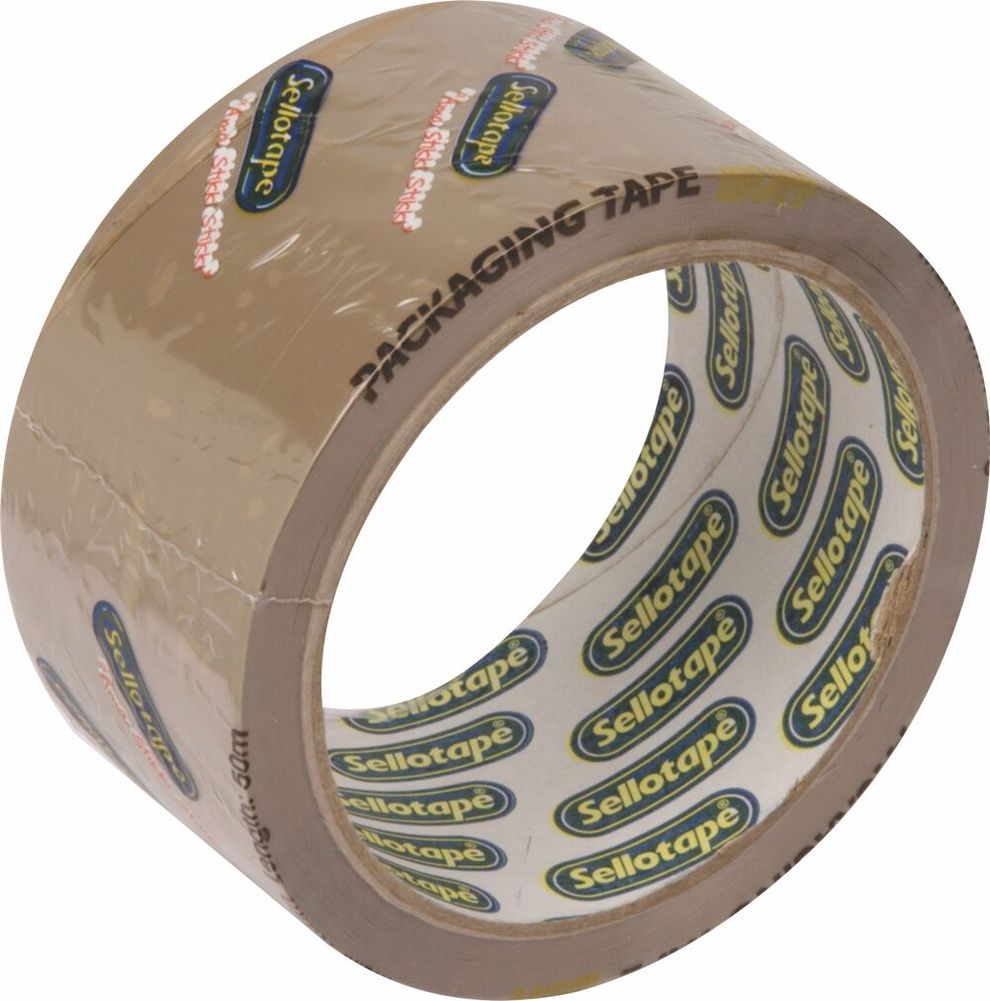 Packaging Tape 48mm x 50m Buff - Penfile Office Supplies