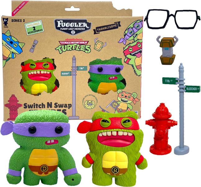 Fuggler Series 2 Collectible Figures Switch N Swap 2 Pack Window Box