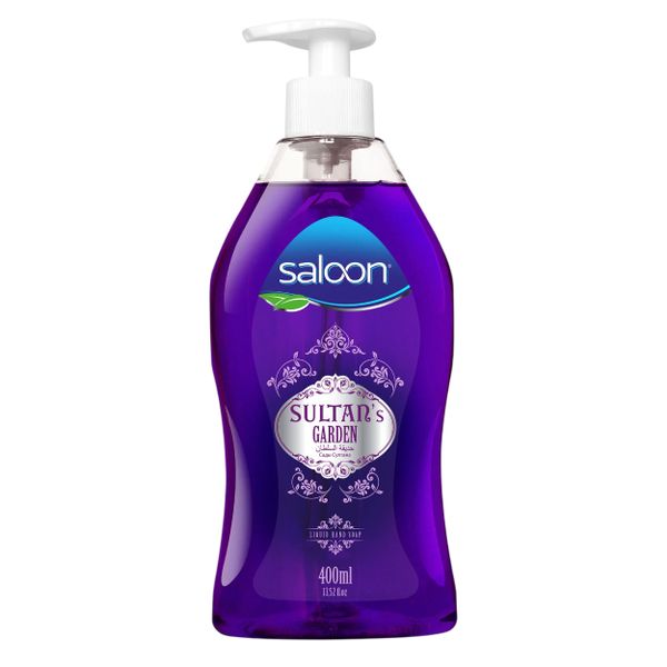 Saloon Liquid Hand Wash Soap - Lavender Sultan's Garden - 400ml