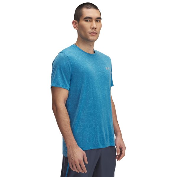 Under Armour Men's Launch Running Short Sleeve T-Shirt - Ether Blue