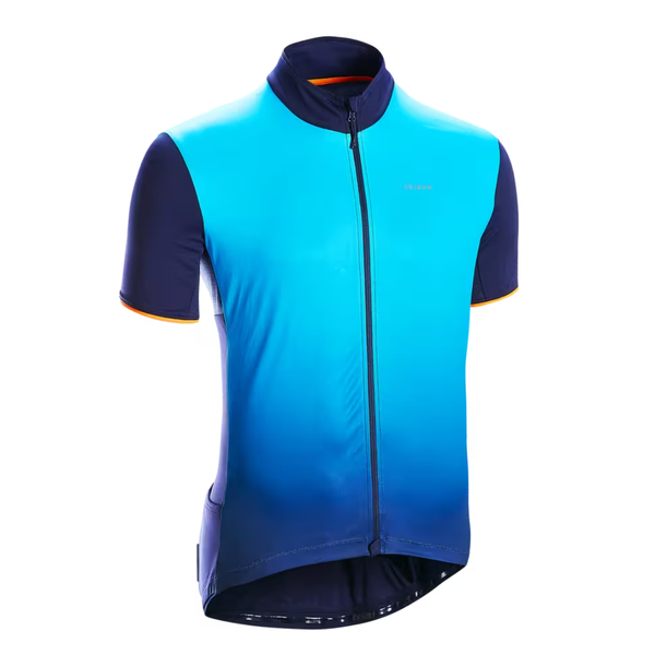 TRIBAN RC500 Short-Sleeved Road Cycling Jersey - Blue Gradient