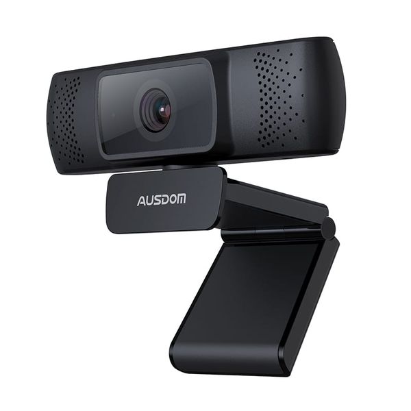 Ausdom AF640 1080P Web Camera - Black