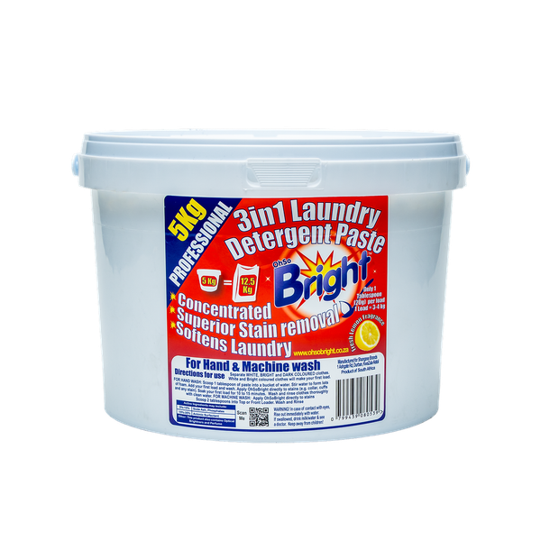 OhSo Bright 3in1 Laundry Detergent Washing Paste - 5kg Bucket