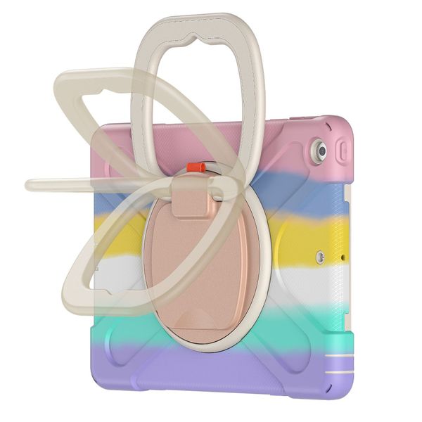 Proctective Tablet Case With Strap-360 Rotating Handle Compatible With iPad 10th