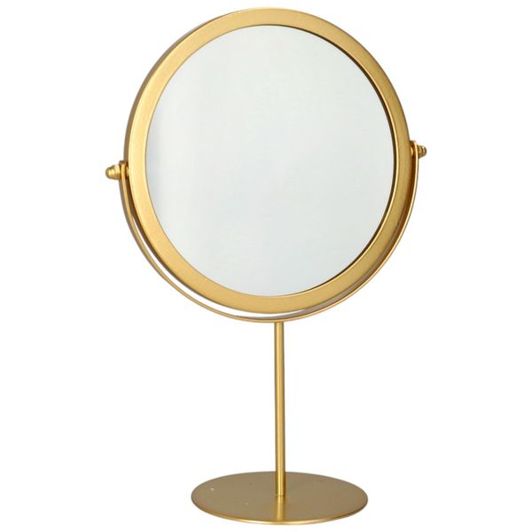 Gold Makeup Mirror 18.9cm