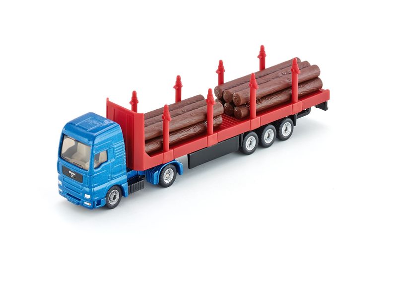 Siku Man Log Transport (18cm long)