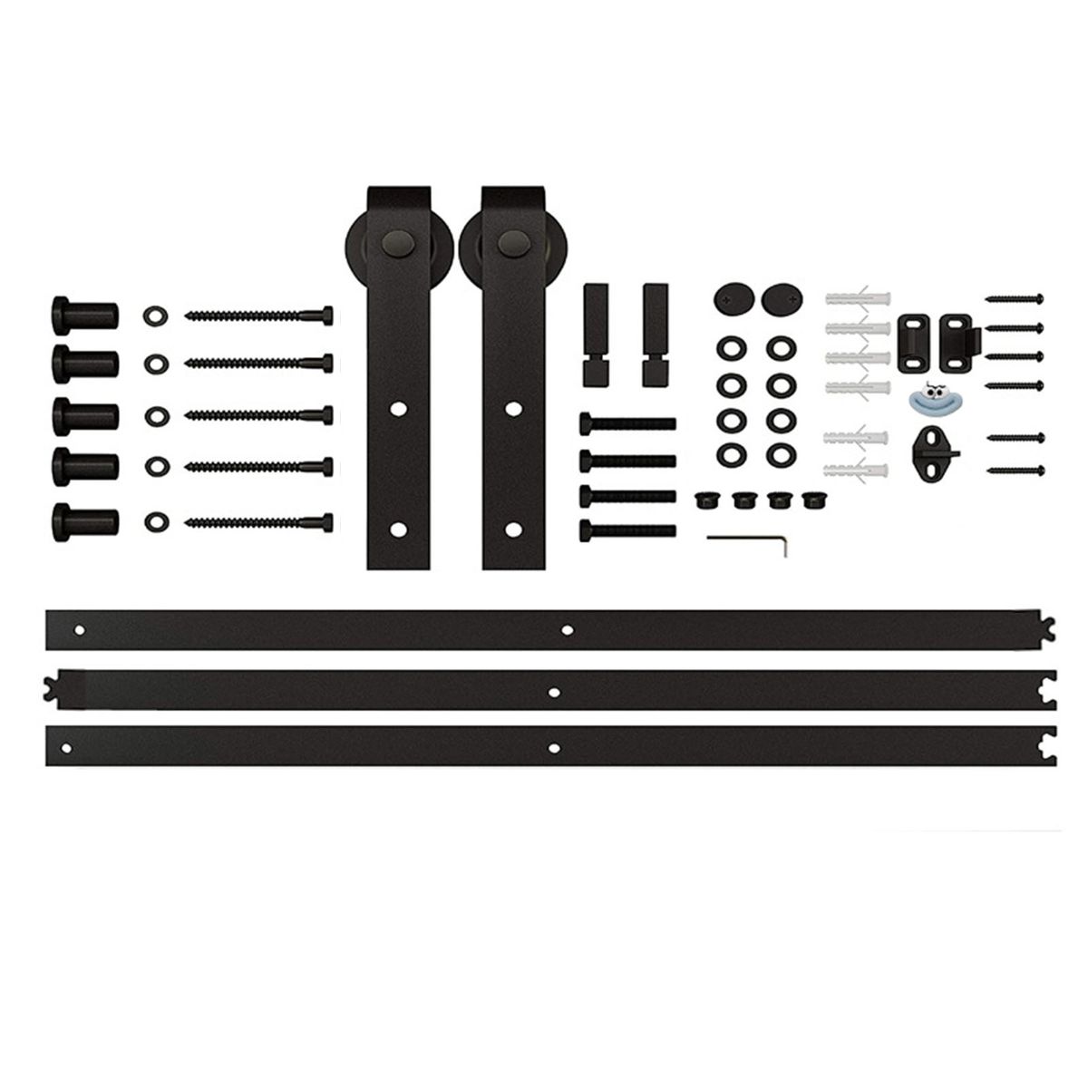 Barn Door Rail System,Barn Door Sliding Track System-Single Door