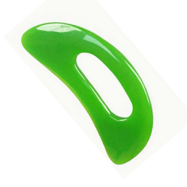 Gua Sha Resin Massage Tool - Green
