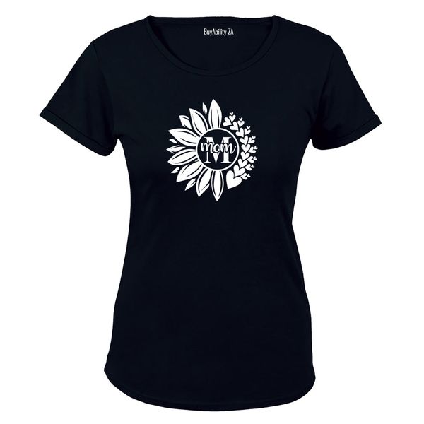 Mom - Flower Hearts - Ladies - T-Shirt