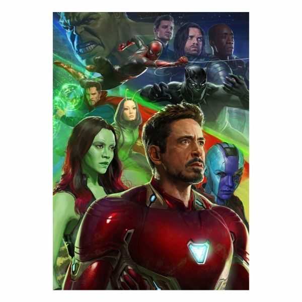 Avengers End Game Abstract - A1 poster