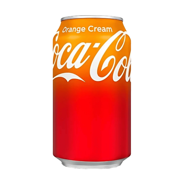 Coca-Cola Orange Cream 330ml - Case of 12 Cans