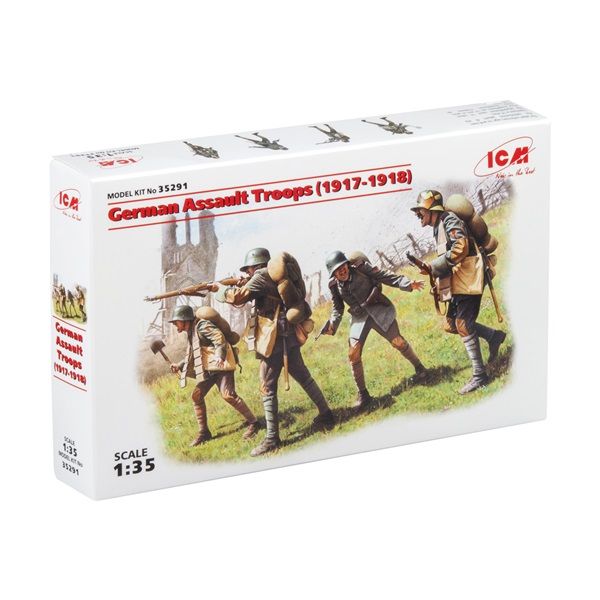 ICM 35291 1/35 German Assault Troops