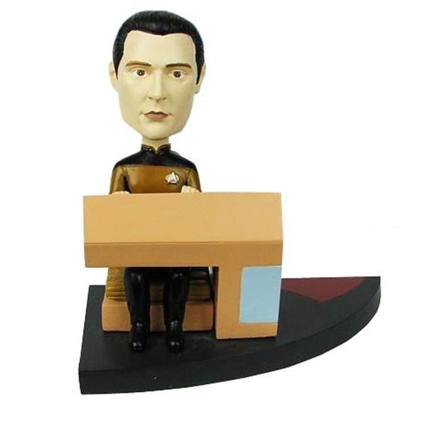 Star Trek The Next Generation - Data Build-a-Bridge Deluxe Bobble Head