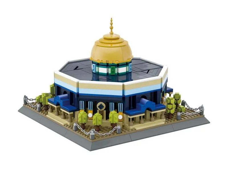 Wange Dome Of The Rock Building Blocks - 983 Pieces