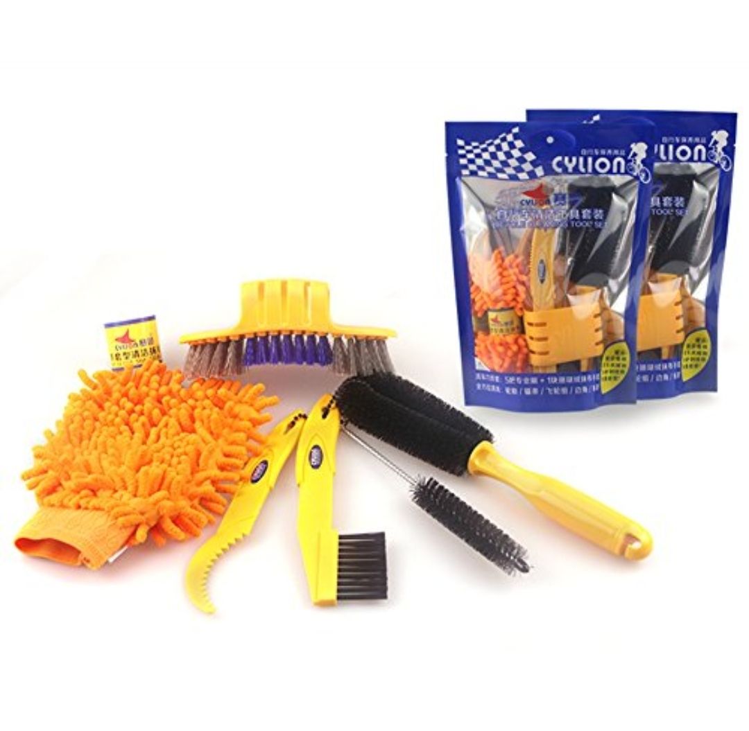 6 Piece Bicycle Cleaning Tool Set Shop Today. Get it Tomorrow