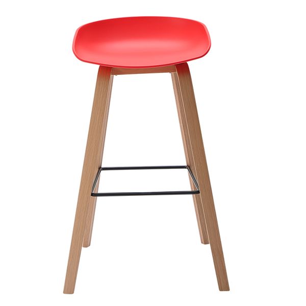 Modern Armless Bar Stool