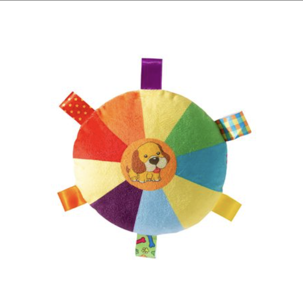 Pet Plush Sound Frisbee Toy