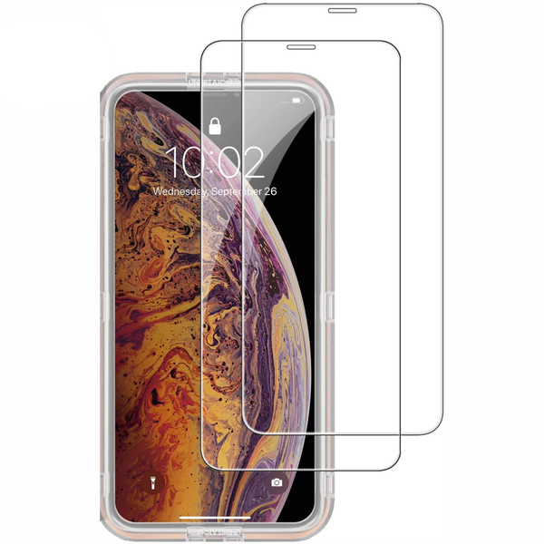 iPhone X Screen Protector Guard Tempered Glass PACK OF 2