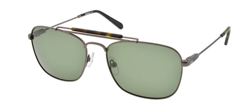 Barbour Gun Metal Aviator Sunglasses