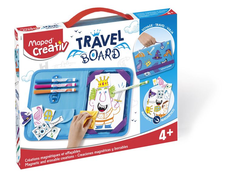 Maped Creativ Travel Board Magnetic &amp; Erasable Creations