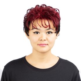 Short Brazilian 100%Human Hair Wigs Pixie Cut Wigs Movie Star F1B/27