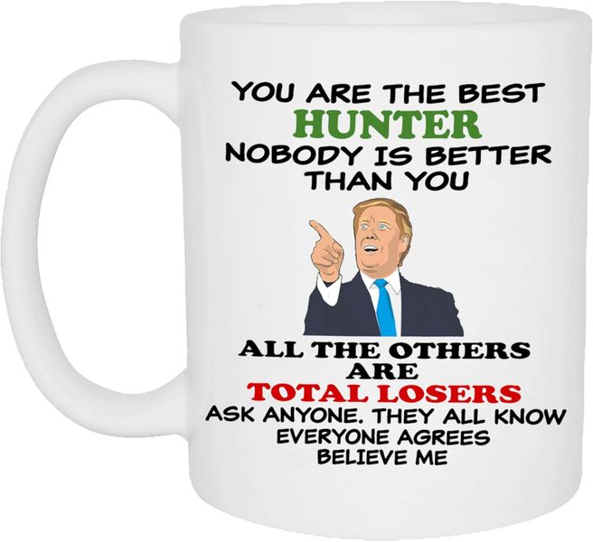 U are the best hunter-Mother's day-Father's day-Valentines-Christmas Mug