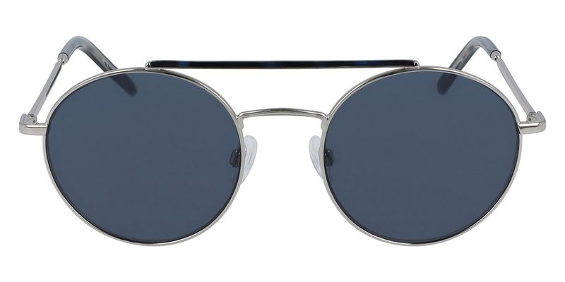Calvin Klein Silver Aviator Sunglasses