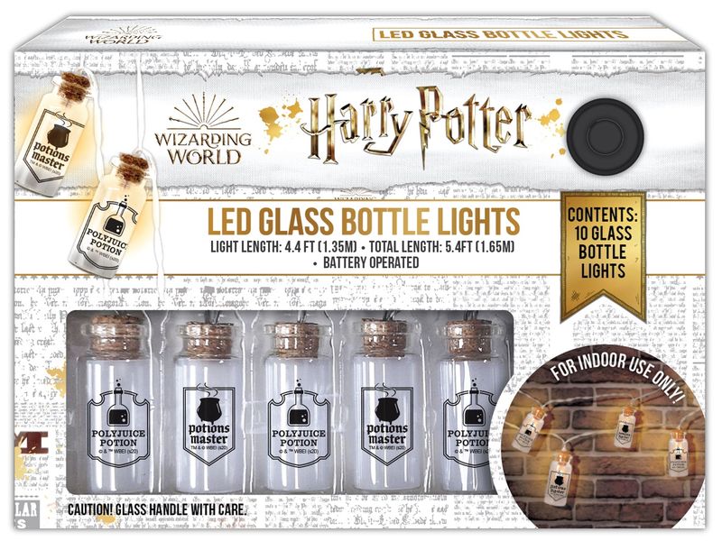Harry Potter 10 X LED Glass Bottle Lights (Parallel Import)