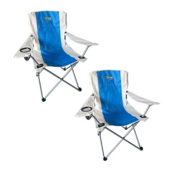 AfriTrail Bushbuck Camping Chair 120kg - 2 Pack