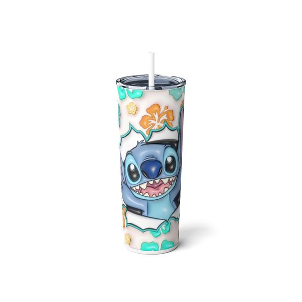 3D Stitch 600ml Tumbler
