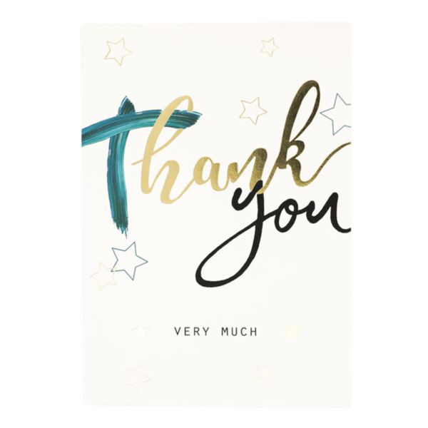 Greeting Card - "Thank You Very Much