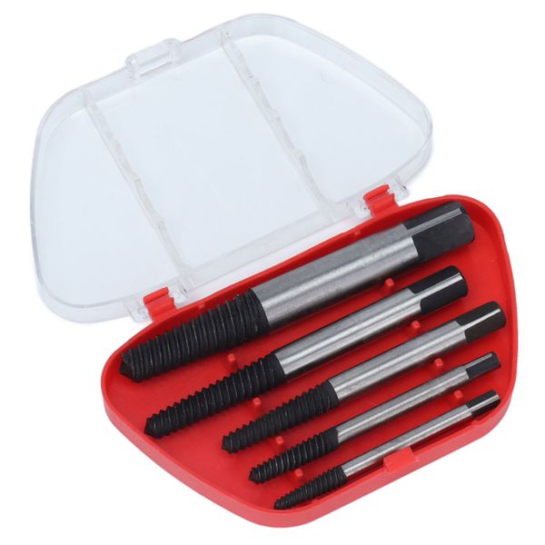 Screw Extractor Set Carbon Steel High Durability Accurate Thread