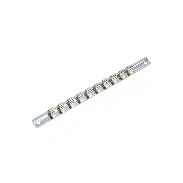 Force 1/2 Inch Drive 5 Piece Socket Rail - 160mm Tool Organizer