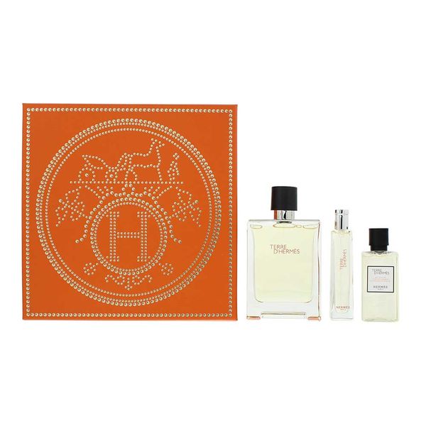 Hermès Terre D'hermès 3 Piece Gift Set: (Parallel Import)