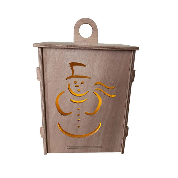 Christmas Lantern - Snowman