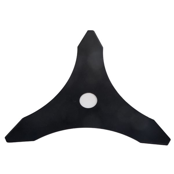 1pc 10" x 3T Brush Cutter Trimmer Blade 3 Tooth Replacement Black Color
