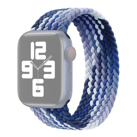 Woven Solo Watch Band Strap for Apple Watch 42mm 44mm 45mm