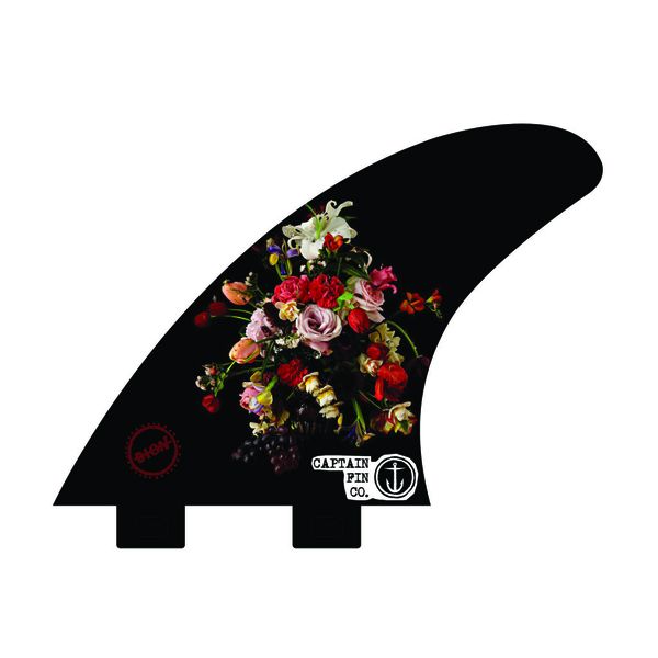 Captain Fin Dion Agius Flowers TT Fin - Black