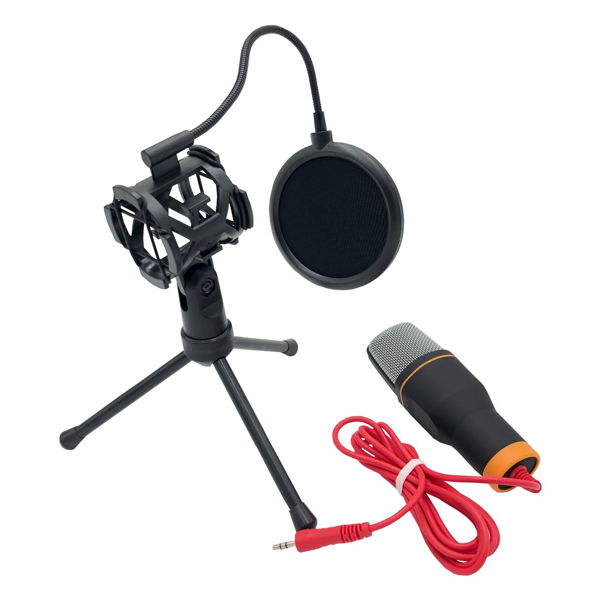 Studio Microphone Condenser & Spray Gaurd With Tripod Stand Buy