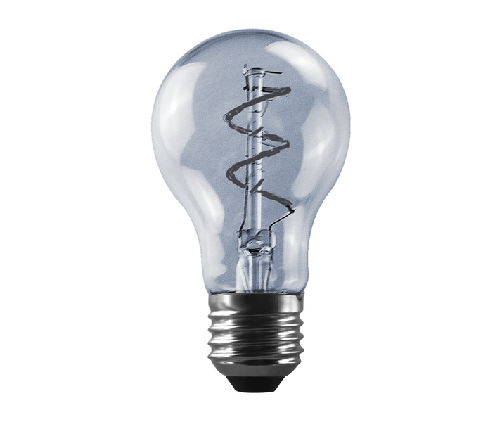O-Light 4W LED E27 Filament Bulb -Grey