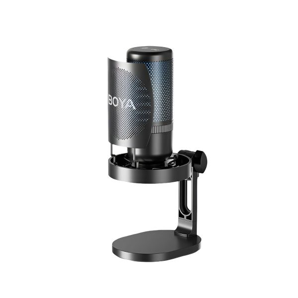 BOYA K3 USB Desktop Microphone - 0-26dB Sensitivity Noise Cancellation