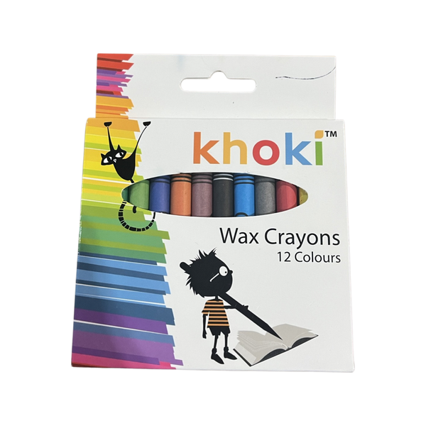 Wax Crayons 12 wax crayons