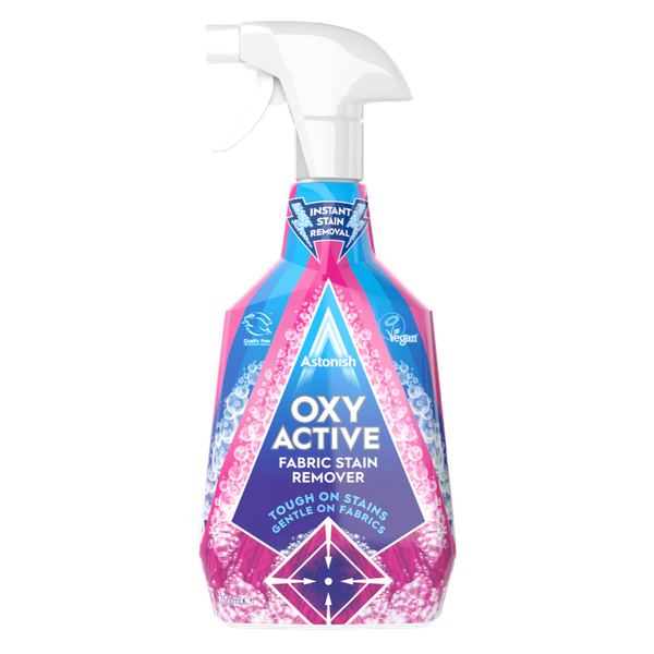 Astonish Oxy Active Fabric Stain Remover - 750ml